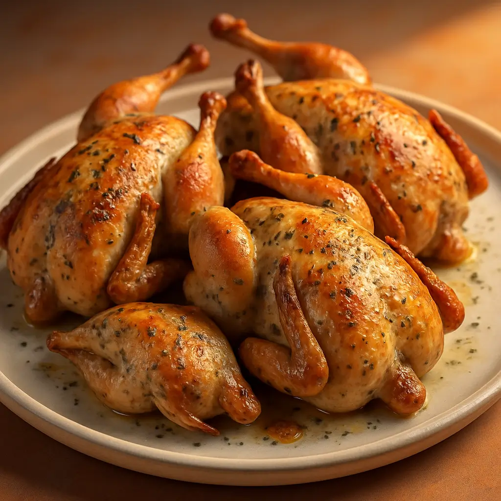 Сметанно-часниковий маринад для перепілки